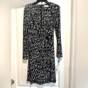 Calvin Klein wrap dress